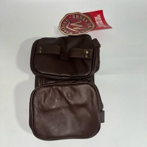 Marlboro Country Store Vintage 1994 Brown Leather Toiletry Bag NWT